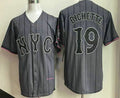 New York Mets #19 Bo Bichette Gray BFRAILEY City Connect Limited Jersey