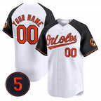 Custom Baltimore Orioles Robinson Patch Vapor Premier Limited Jersey V2 ¨C All Stitched-White BFRAILEY
