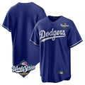 Los Angeles Dodgers Blank Player Royal BFRAILEY Game Home World Series Stitched Jerseys