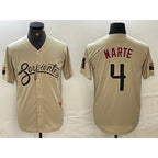 Milwaukee Brewers #65 Nestor Cortes Player White BFRAILEY Stripes Home Game Stitched Jerseys