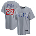 Chicago Cubs #29 Michael Busch Player Gray BFRAILEY Home Game Stitched Jerseys