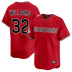 Cleveland Guardians #32 Gavin Williams Player Red BFRAILEY Limited Home Stitched Jerseys