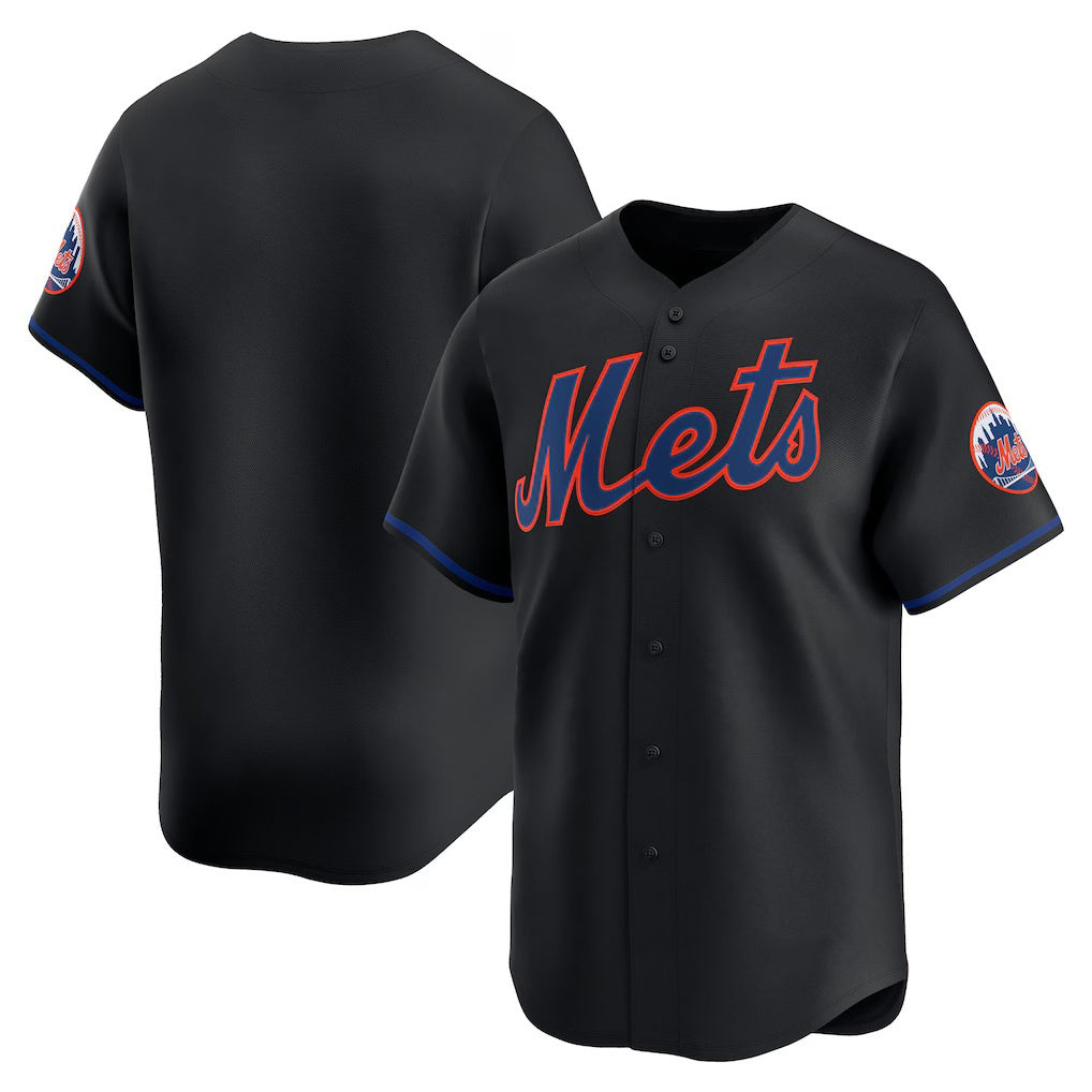 New York Mets Black BFRAILEY Alternate Limited Jersey