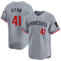 Minnesota Twins #41 Joe Ryan Player Gray BFRAILEYHome Limited Stitched Jerseys