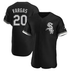 Chicago White Sox #20 Miguel Vargas Player Black BFRAILEY Limited Elite Home Stitched Jerseys