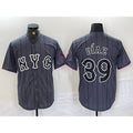 New York Mets #39 Edwin Diaz Gray BFRAILEY 2024 City Connect Cool Base Jersey 2