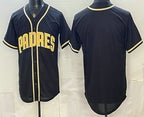 San Diego Padres Blank 2026 Black BFRAILEY Fashion Cool Base Jersey