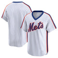 New York Mets White BFRAILEY Throwback Cooperstown Collection Limited Jersey