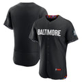 Baltimore Orioles Black BFRAILEY City Connect Authentic Jersey