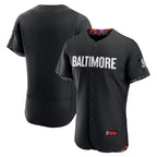 Baltimore Orioles Black BFRAILEY City Connect Authentic Jersey