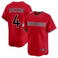 Cleveland Guardians #4 Brayan Rocchio Player Red BFRAILEY Limited Home Stitched Jerseys