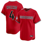 Cleveland Guardians #4 Brayan Rocchio Player Red BFRAILEY Limited Home Stitched Jerseys