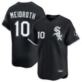 Chicago White Sox #10 Chase Meidroth Player Black BFRAILEY Limited Home Stitched Jerseys