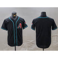 Arizona Diamondbacks Blank Black BFRAILEY Cool Base Limited Stitched Jersey