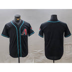 Arizona Diamondbacks Blank Black BFRAILEY Cool Base Limited Stitched Jersey
