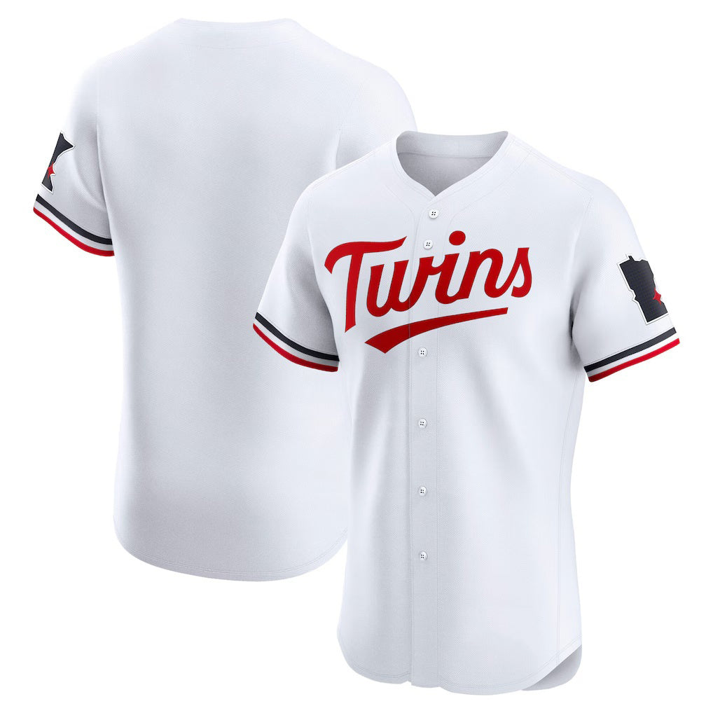 Minnesota Twins White BFRAILEY Home Elite Jersey