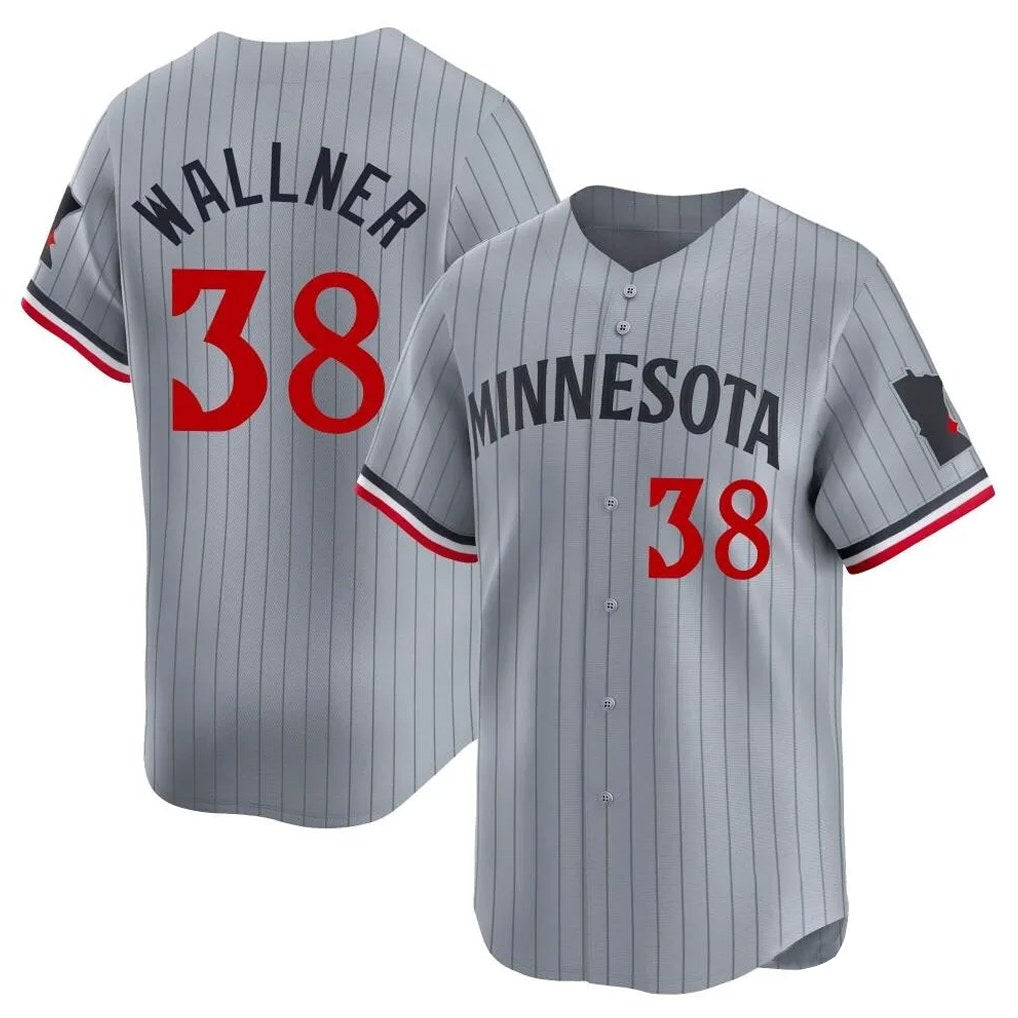 Minnesota Twins #38 Matt Wallner Player Gray BFRAILEYHome Limited Stitched Jerseys
