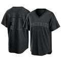 Cincinnati Reds #30 Ken Griffey Player Black BFRAILEY T-shirt Game Home Stitched Jerseys