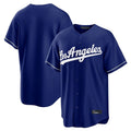 Los Angeles Dodgers Blank Player Royal BFRAILEY Game Stitched Jerseys