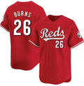 Cincinnati Reds #26 Chase Burns Red BFRAILEY Limited Stitched Jersey