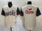 Baltimore Orioles Team Big Logo Natural BFRAILEY 2026 City Connect Stadium Stitched Jersey