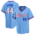 Atlanta Braves #44 Hank Aaron Powder Blue BFRAILEY 2026 City Connect Stadium Jersey