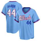 Atlanta Braves #44 Hank Aaron Powder Blue BFRAILEY 2026 City Connect Stadium Jersey