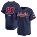 Atlanta Braves #25 Navy BFRAILEY 2025 Speedway Classic Alternate Limited Jersey