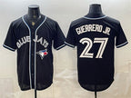 Toronto Blue Jays #27 Vladimir Guerrero Jr. 2026 Fashion Replica Black BFRAILEY Out Stitched Jersey
