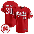 Cincinnati Reds #30 Ken Griffey Player Red BFRAILEY Vapor Premier Limited Home Stitched Jerseys