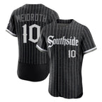 Chicago White Sox #10 Chase Meidroth Player Black BFRAILEY City Connect Limited Elite Home Stitched Jerseys
