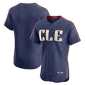 Cleveland Guardians Navy BFRAILEY City Connect Elite Jersey