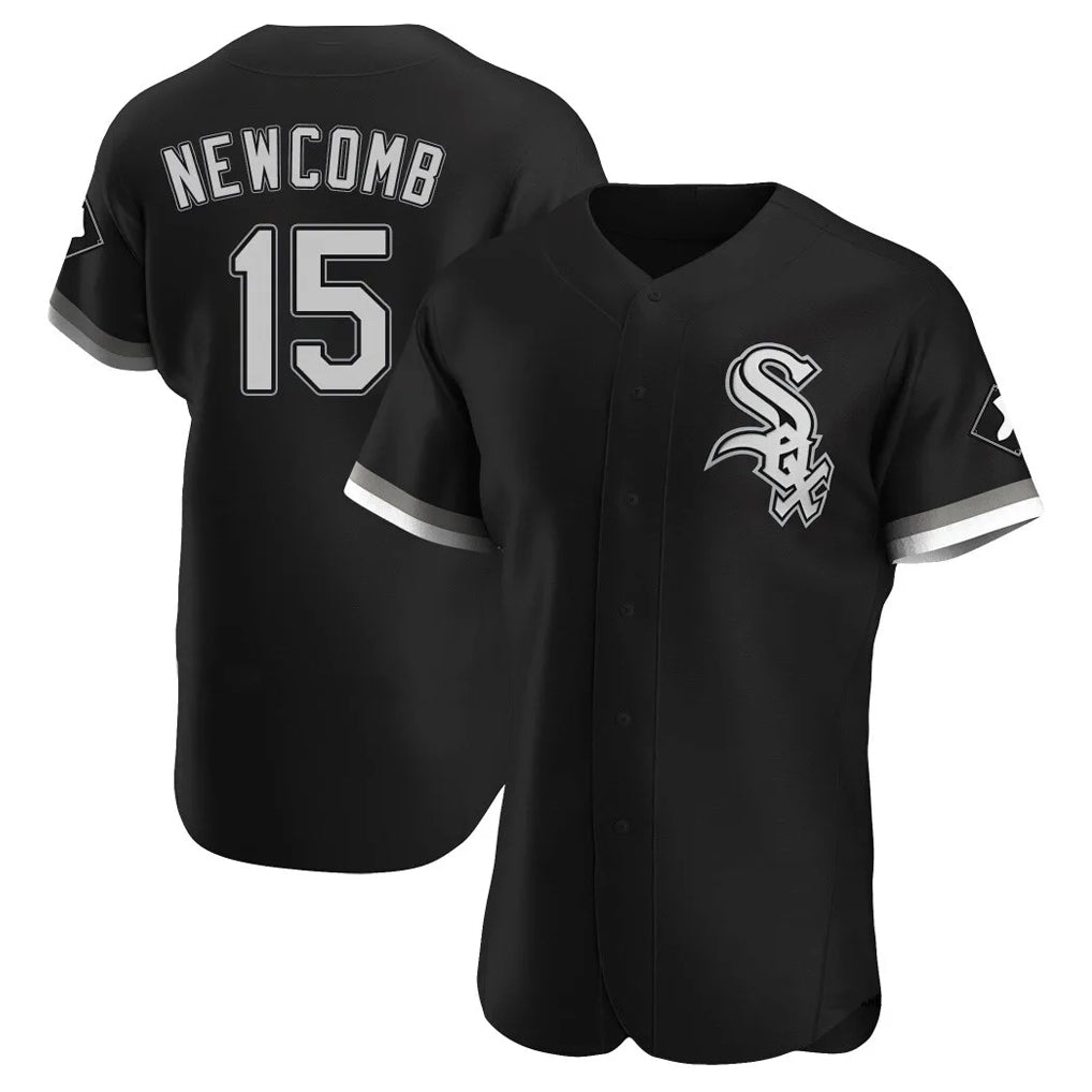 Chicago White Sox #15 Sean Newcomb Player Black BFRAILEY Limited Elite Home Stitched Jerseys
