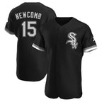 Chicago White Sox #15 Sean Newcomb Player Black BFRAILEY Limited Elite Home Stitched Jerseys
