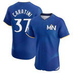 Minnesota Twins #37 Victor Caratini Player Royal BFRAILEYCity Connect Limited Elite Home Stitched Jerseys