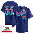 Custom Los Angeles Dodgers 2024 Los Angeles City Style Vapor Premier Limited Jersey ¨C Royal BFRAILEY