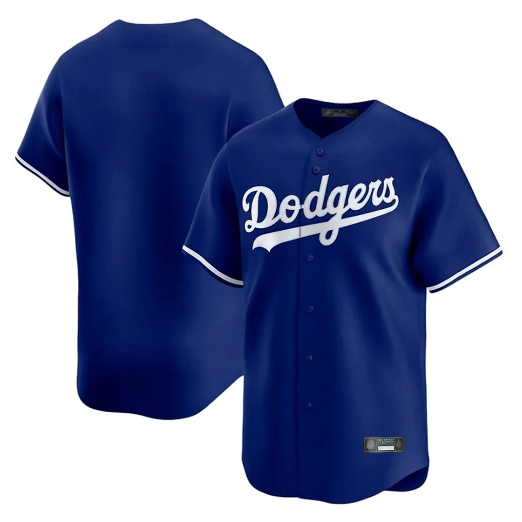 Los Angeles Dodgers Blank Player Royal BFRAILEY Limited Home Stitched Jerseys