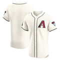 Arizona Diamondbacks White BFRAILEY Home Elite Patch Jersey