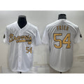Atlanta Braves #54 Max Fried Number White BFRAILEY 2022 All Star Stitched Cool Base Jersey