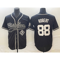 Chicago White Sox #88 Luis Robert Black BFRAILEY Cool Base Stitched Jersey