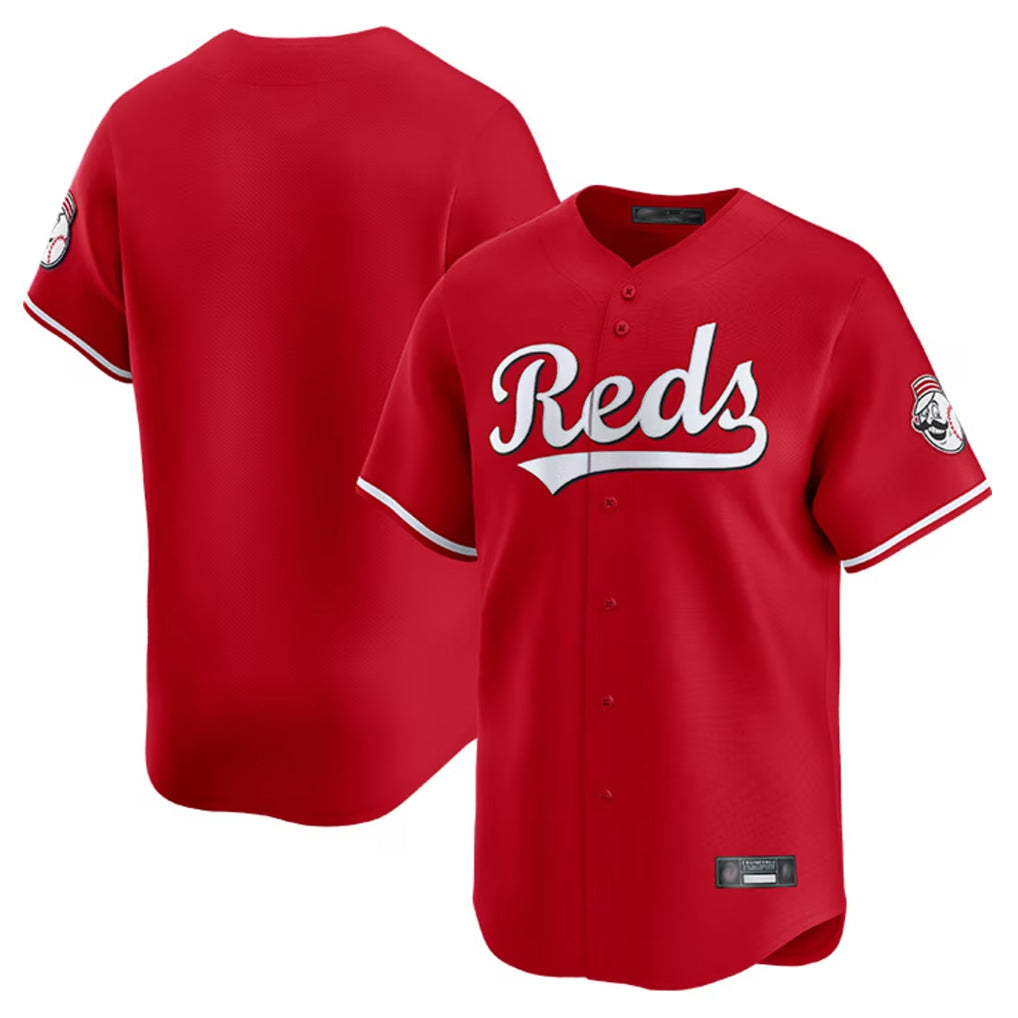 Cincinnati Reds Blank Player Red BFRAILEY Home Limited Stitched Jerseys