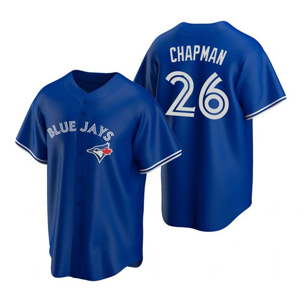 Toronto Blue Jays #26 Matt Chapman Royal BFRAILEY Cool Base Stitched Jersey