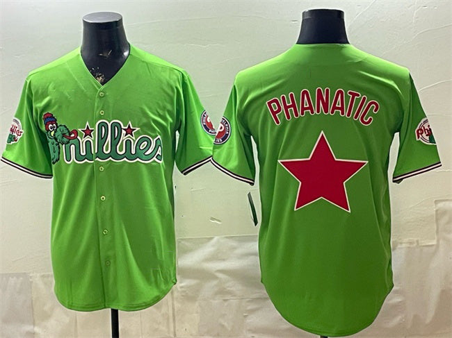 Philadelphia Phillies Light Green BFRAILEY Phanatic Limited Stitched Jersey