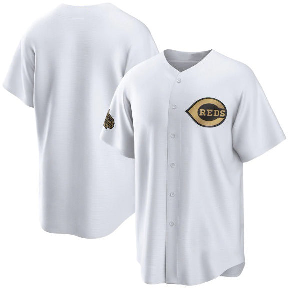 Cincinnati Reds Blank White BFRAILEY 2022 All-Star Cool Base Stitched Jersey