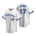 Toronto Blue Jays #17 Jose Berrios White BFRAILEY Cooperstown Collection Jersey