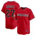 Cleveland Guardians #27 Austin Hedges Player Red BFRAILEY Limited Home Stitched Jerseys