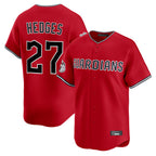 Cleveland Guardians #27 Austin Hedges Player Red BFRAILEY Limited Home Stitched Jerseys