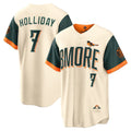 Baltimore Orioles #7 Jackson Holliday Natural BFRAILEY 2026 City Connect Stadium Jersey