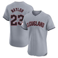 Cleveland Guardians #23 Bo Naylor Player Gray BFRAILEY Road Limited Elite Home Stitched Jerseys