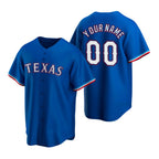 Custom Texas Rangers Royal BFRAILEY Stitched Cool Base Jersey